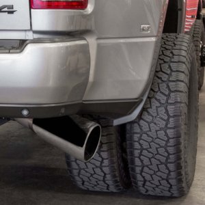 Ram 3500 Performance Exhaust - Single Rear Exit - Banks Power - Monster Exhaust System - Chrome - `19-`23